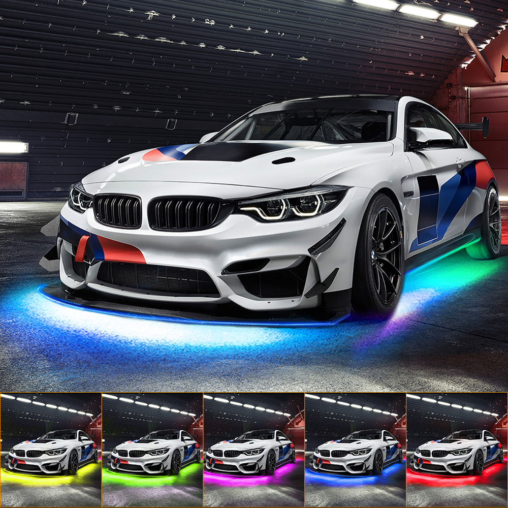Car Led Strip 12V Waterproof - 네온 LED RGB 자동차 언더글로우 하단