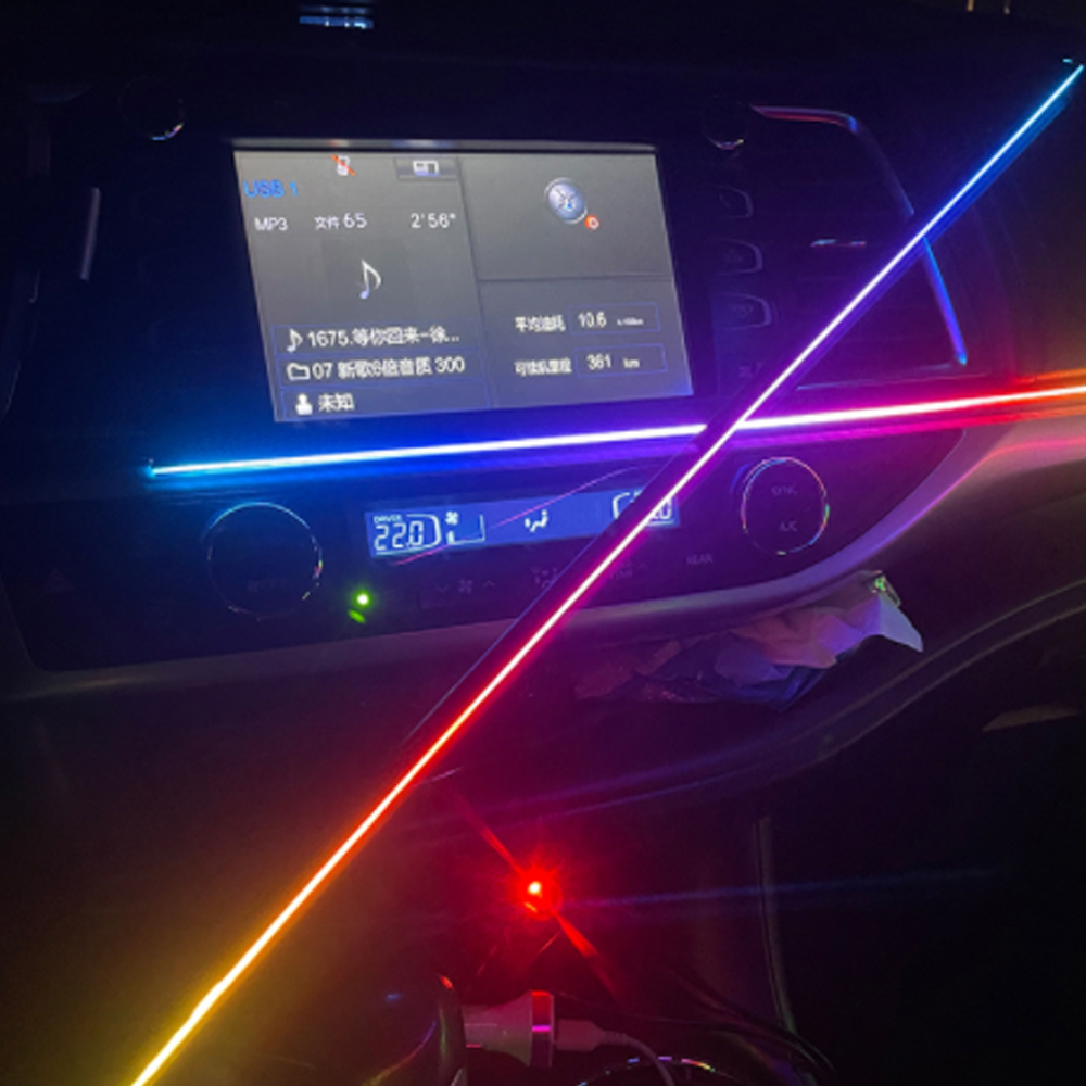 Car Dashboard Light Fiber Optic - LED 스트립 심포니 자동차 주변 조명에