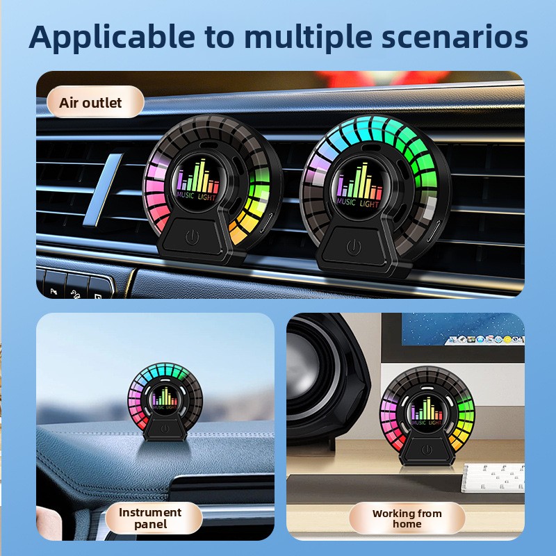 Car Ambient Light Sound Activated - Ww22 차량용 아로마테라피 사운드 활성화 무드등