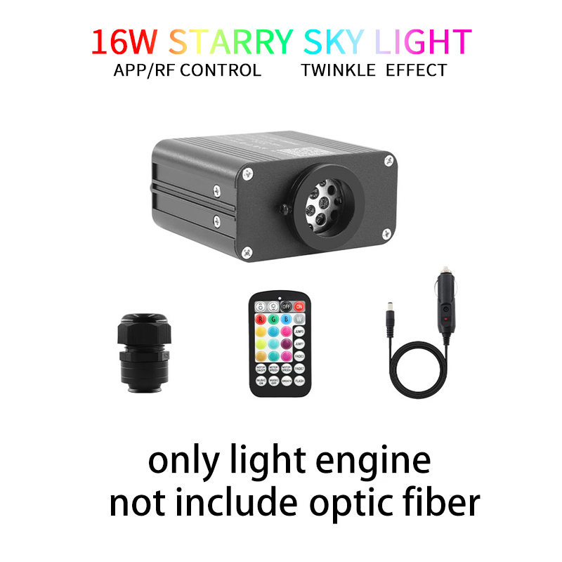 Car Roof Star Light Fiber Optic - 반짝이는 별이 빛나는 하늘 자동차 별