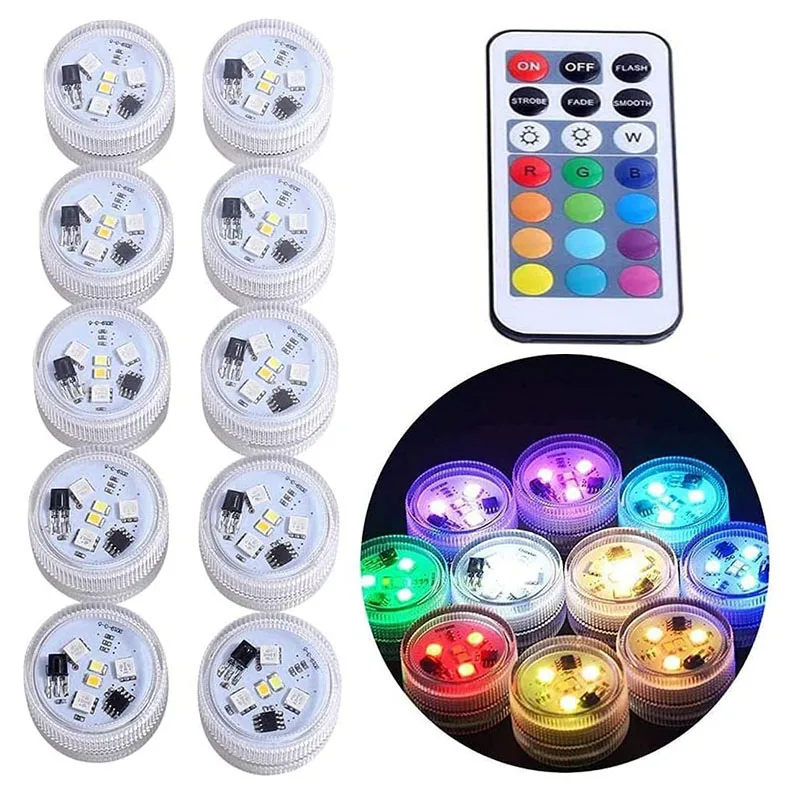 Car Ambient Light Kit With Remote - 새로운 무선 접착제 LED 자동차 인테리어