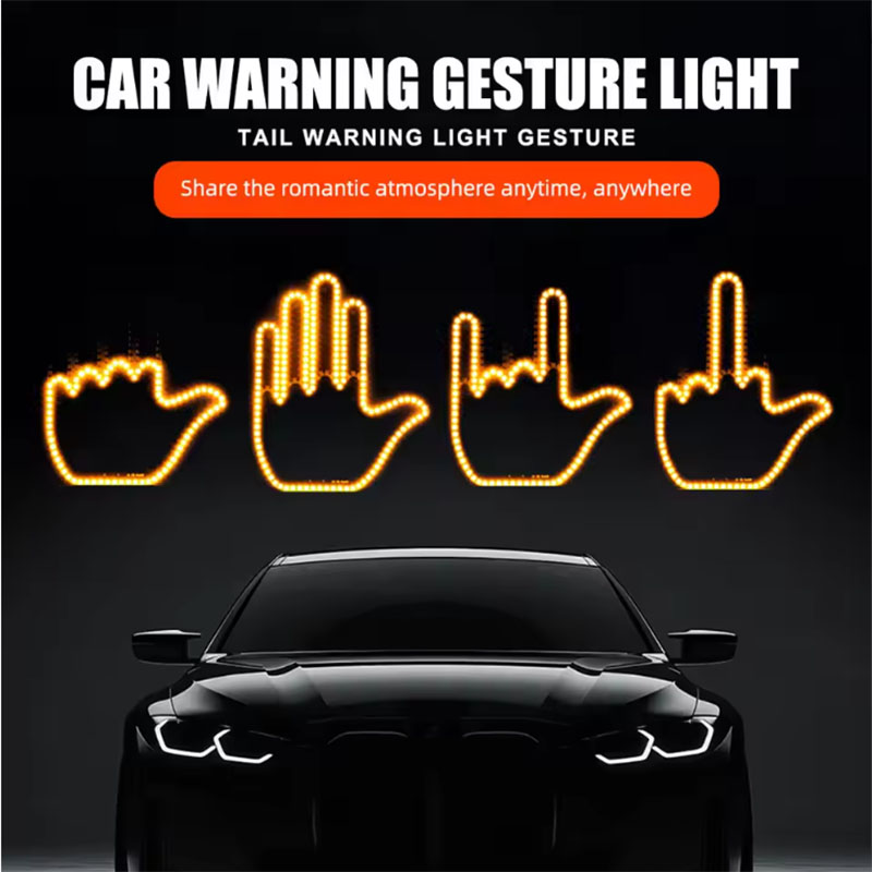 자동차 LED 손가락 조명 재미 있은 자동차 인테리어  - Car Ambient Light Kit With Remote 리뷰 및 가격