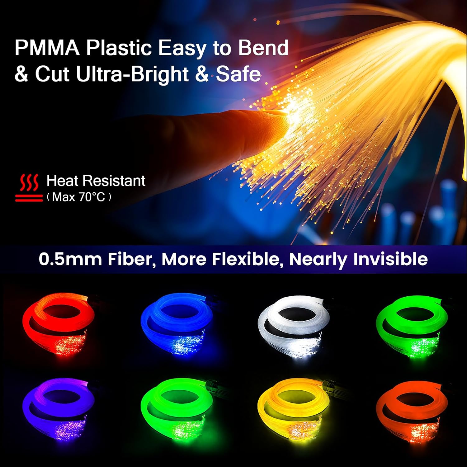 VASTFIRE 분할형 RGBW 5W 사운드 모드 광원 - Car Roof Star Light Fiber Optic 리뷰 및 가격