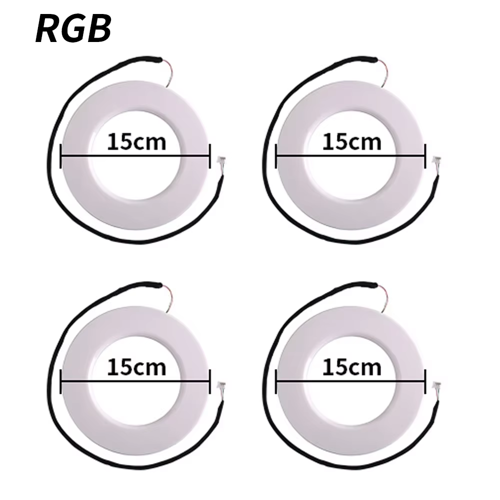RGB 64색 LED 차량용 엠비언트 조명 키트, 4핀 - Car Ambient Lighting 64 Color 리뷰 및 가격