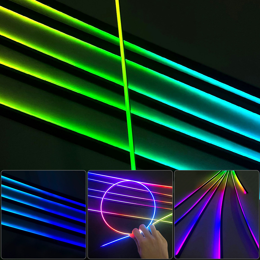 18 in 1 64 색상 RGB 심포니 자동차 주변 조 - Car Ambient Lighting 18 In 1 리뷰 및 가격