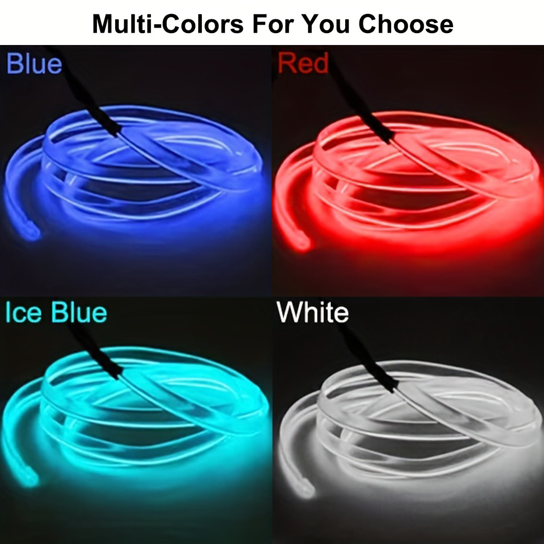 5M 자동차 실내 RGB 분위기 조명 APP 제어 US - Car Dashboard Light Fiber Optic 리뷰 및 가격