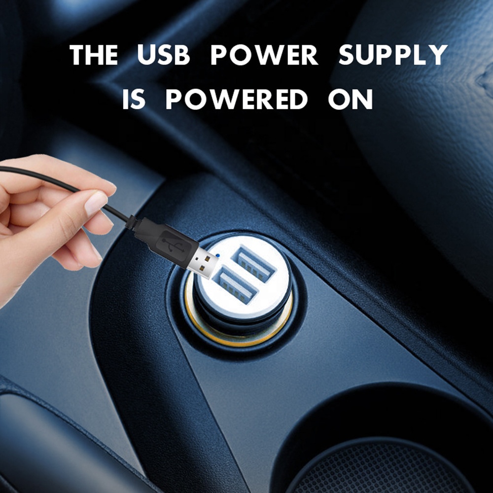 USB 리모컨, 3/4/5m LED 엠비언트 대시보드  - Car Dashboard Light Fiber Optic 리뷰 및 가격