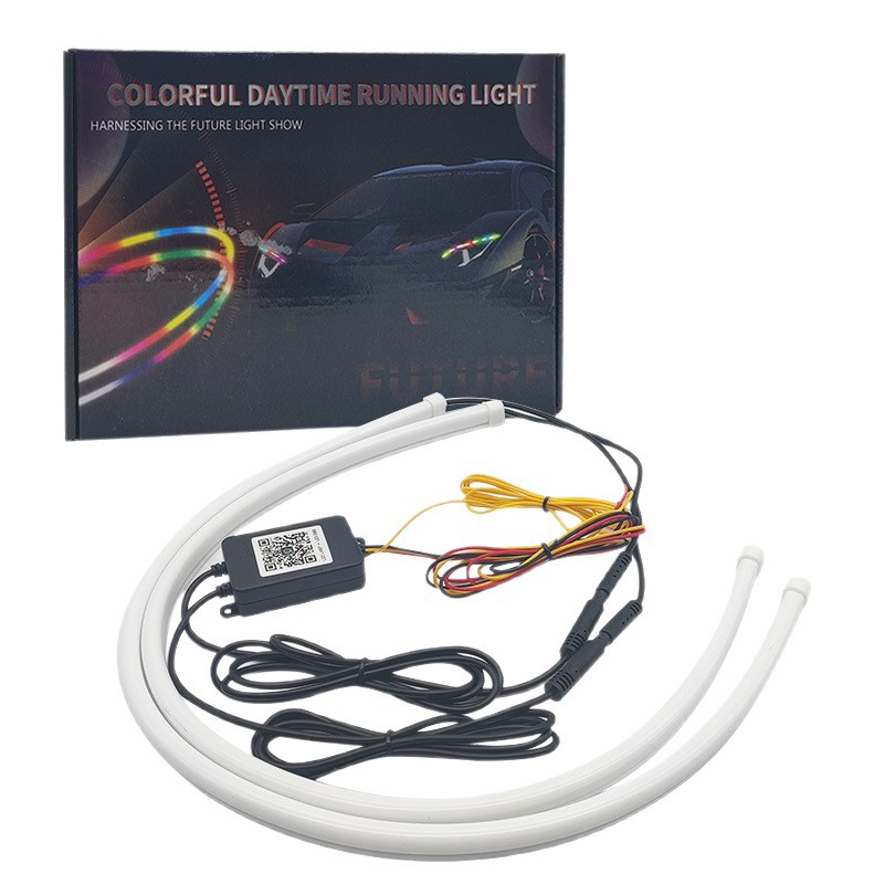 2PCS 자동차 LED 스트립 라이트 유연한 LED 헤 - Car Led Strip 12V Waterproof 리뷰 및 가격