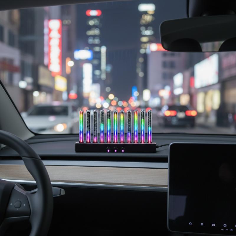 다이나믹 그라데이션 RGB 사운드 활성화 LED 라이트 - Car Ambient Light Sound Activated 리뷰 및 가격