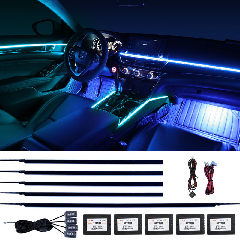 아크릴 LED 분위기 조명 스트립 RGB 자동차 장식  - Car Ambient Light Door Panel Acrylic 리뷰 및 가격