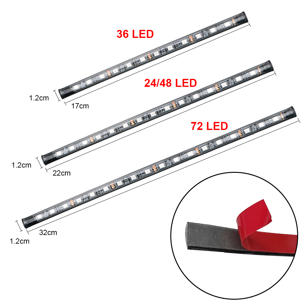 자동차 실내 장식 조명 분위기 램프 LED 차량 발광등 - Car Ambient Light Kit With Remote 리뷰 및 가격