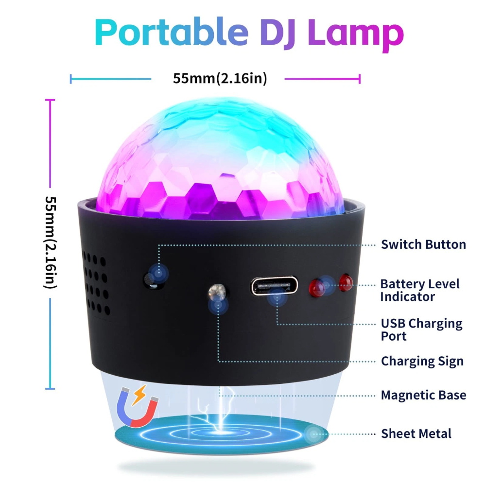 RGB 자동차 실내 무드등 충전식 사운드 활성화 디스코 - Car Ambient Light Sound Activated 리뷰 및 가격