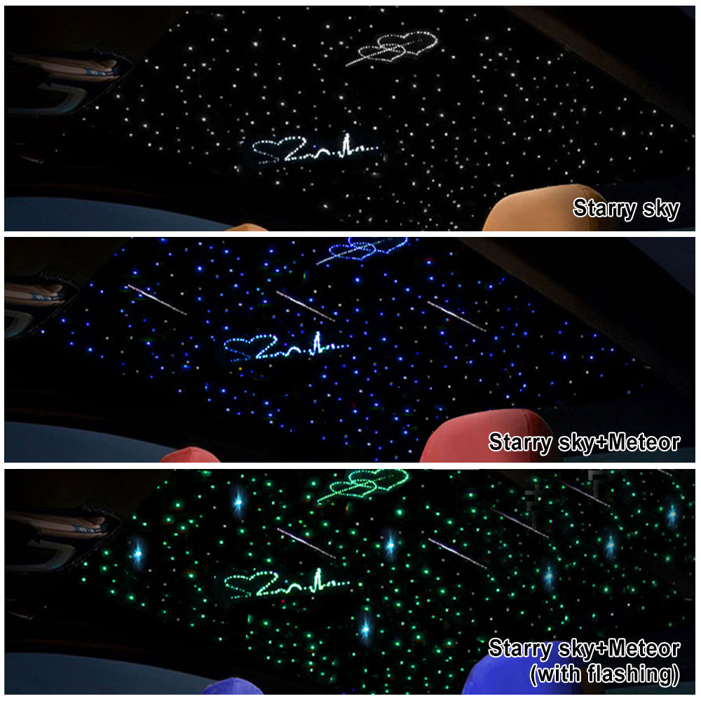 32W RGBW 듀얼 헤드 차량용 별빛 천장 장식 키트 - Car Roof Star Light Fiber Optic 리뷰 및 가격
