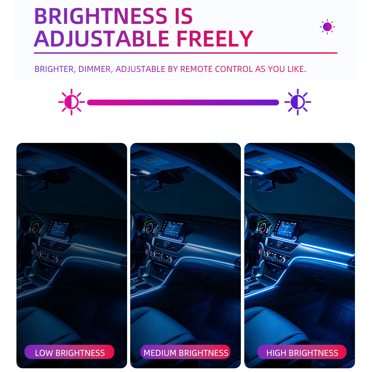 자동차 4/5/6in1 실내 장식용 RGB 광섬유 조명 - Car Dashboard Light Fiber Optic 리뷰 및 가격