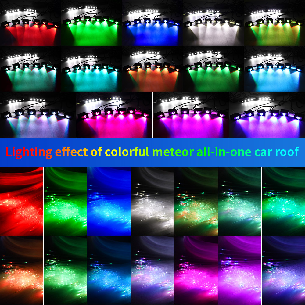 16W 반짝임 별이 빛나는 하늘 자동차 스타 천장 조명 - Car Roof Star Light Fiber Optic 리뷰 및 가격