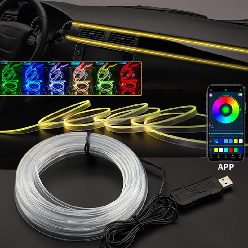 자동차 인테리어 분위기 조명 주변 LED 라이트 스트립 - Car Interior Led Strip App Control 리뷰 및 가격