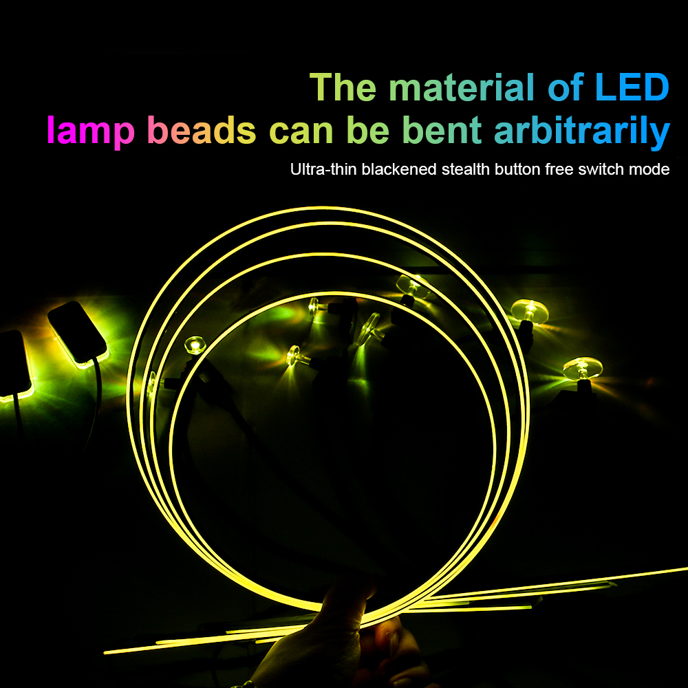 자동차 주변 조명 인테리어 아크릴 광섬유 스트립, 교체 - Car Dashboard Light Fiber Optic 리뷰 및 가격