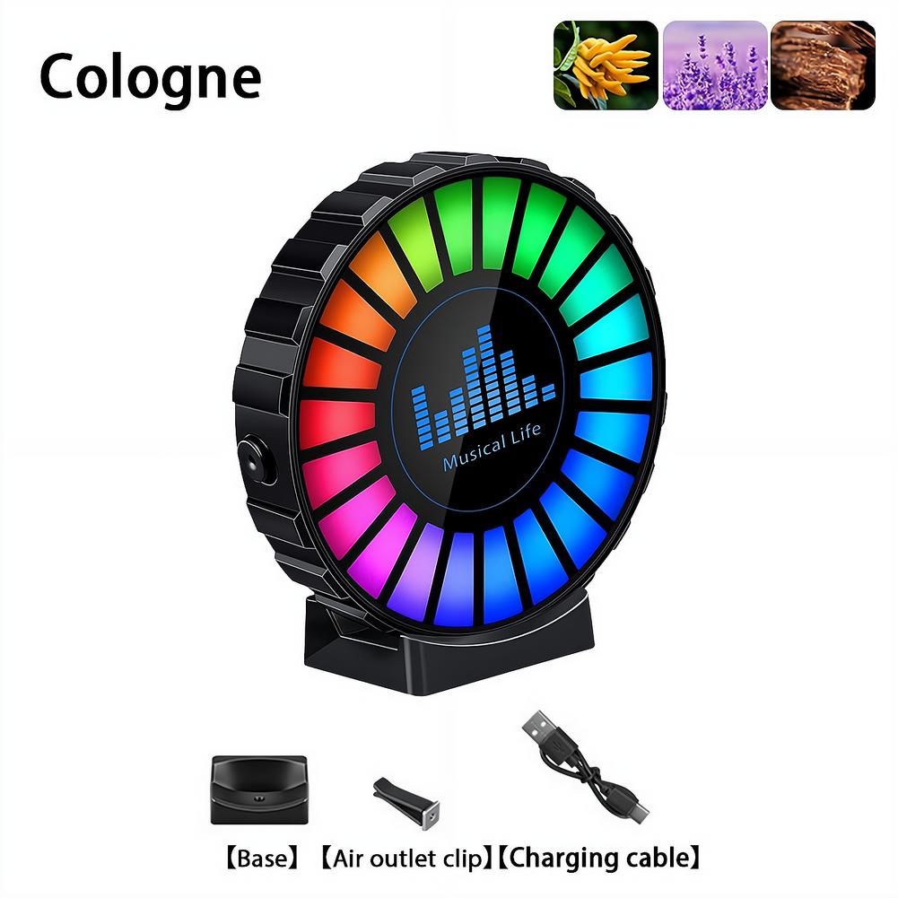 차량용 음악 리듬 조명 사운드 감지 LED 무드등 PC - Car Ambient Light Sound Activated 리뷰 및 가격