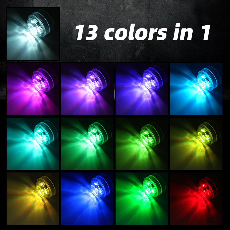 무선 LED 자동차 실내 무드등 (리모컨 포함) 13색 - Car Ambient Light Kit With Remote 리뷰 및 가격