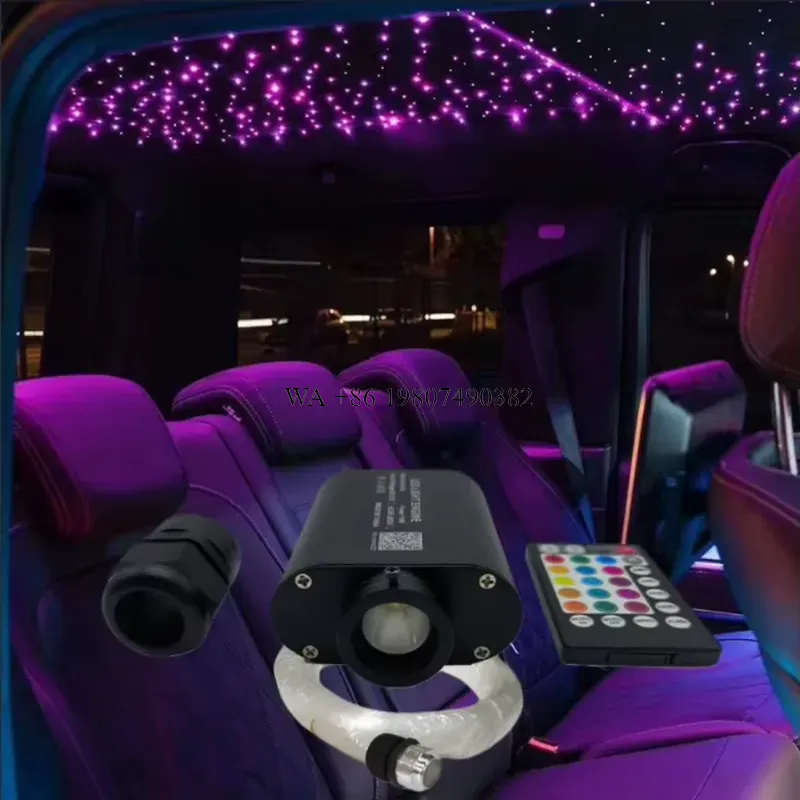 wmwmnu 16W RGBW 트윙클 광섬유 별빛 천장  - Car Roof Star Light Fiber Optic 리뷰 및 가격