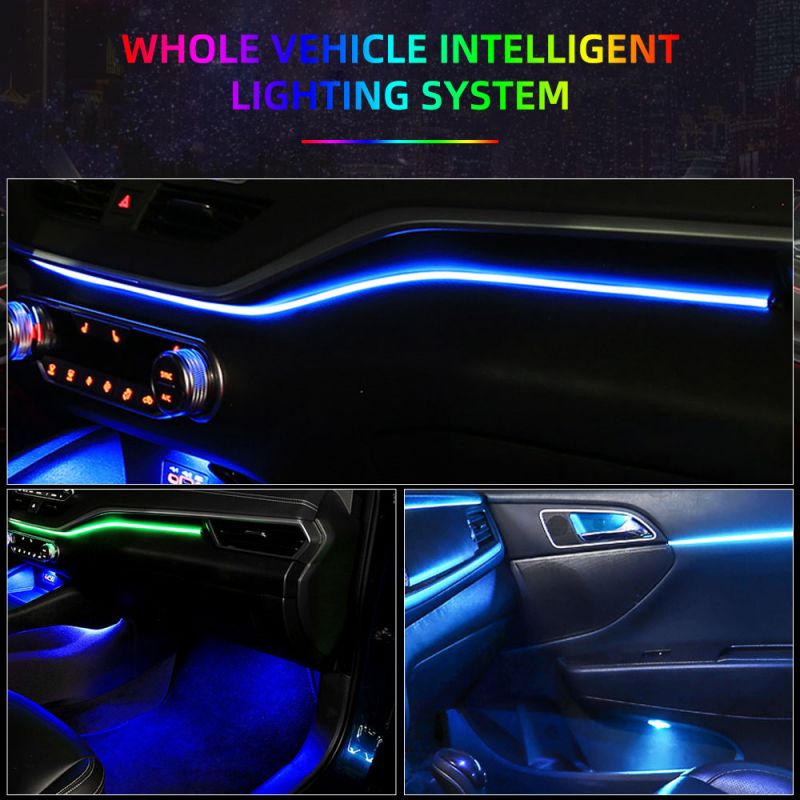 LED 자동차 실내 무드등 64 RGB 심포니 아크릴  - Car Dashboard Light Fiber Optic 리뷰 및 가격