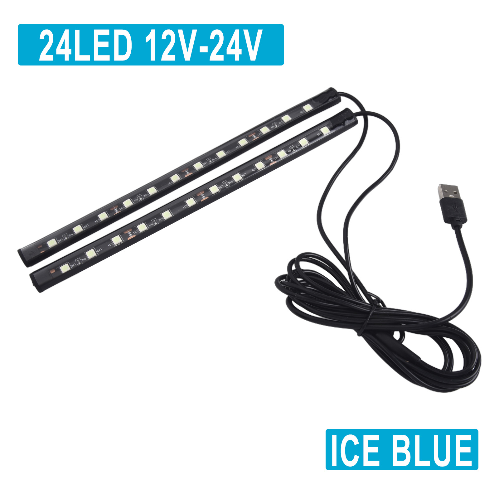 1.3M 자동차 LED 풋 라이트 스트립 USB 실내등 - Car Interior Led Strip App Control 리뷰 및 가격