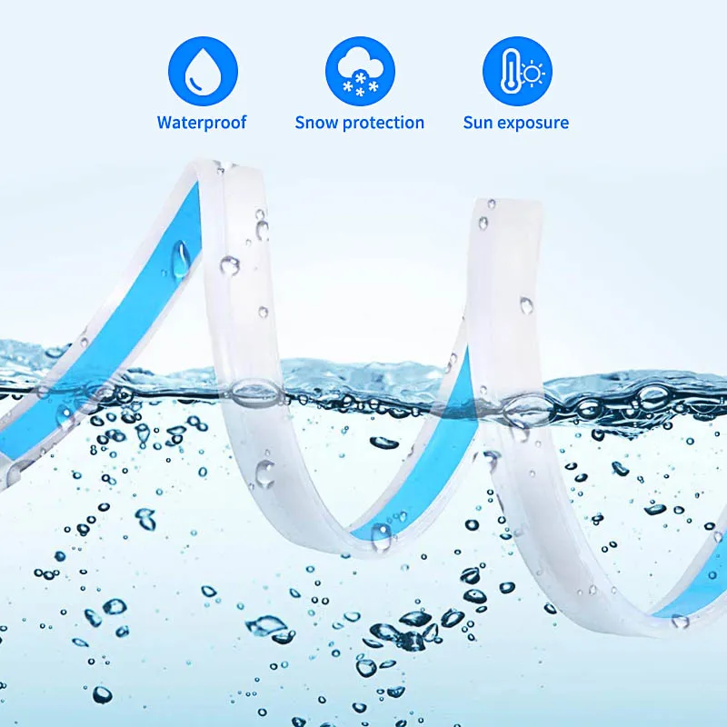 2 PCS DRL 자동차 유연한 LED 주간 주행 등  - Car Led Strip 12V Waterproof 리뷰 및 가격