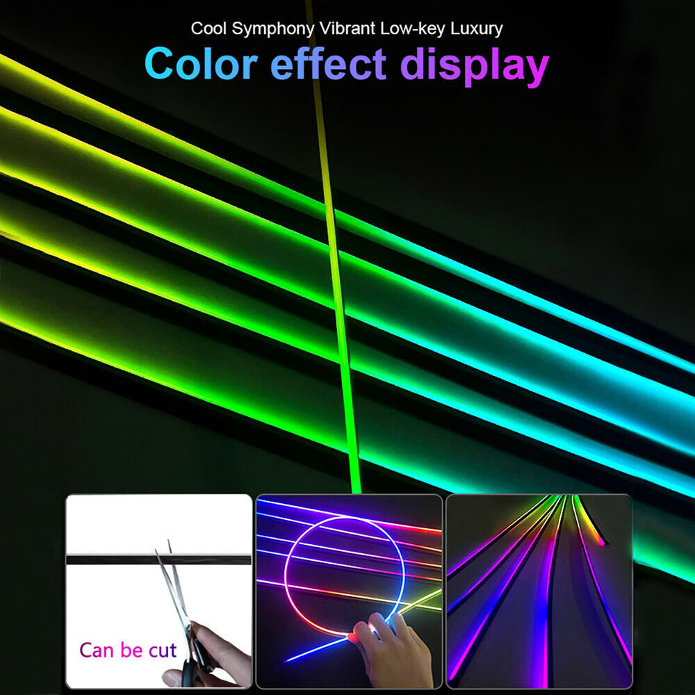 심포니 LED 스트립 앰비언트 라이트, RGB 인테리어 - Car Dashboard Light Fiber Optic 리뷰 및 가격