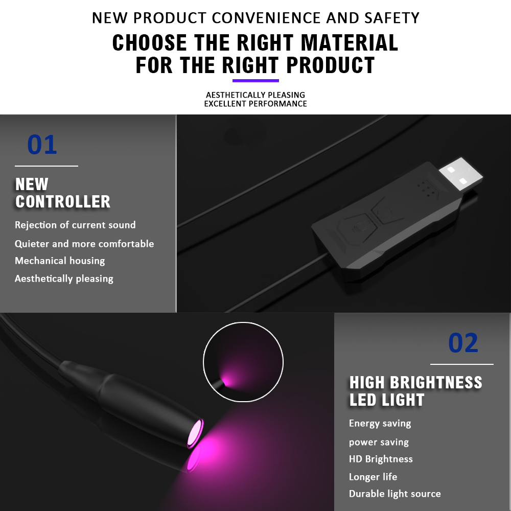 1~5개 차량용 RGB 엠비언트 LED 스트립, USB - Car Dashboard Light Fiber Optic 리뷰 및 가격