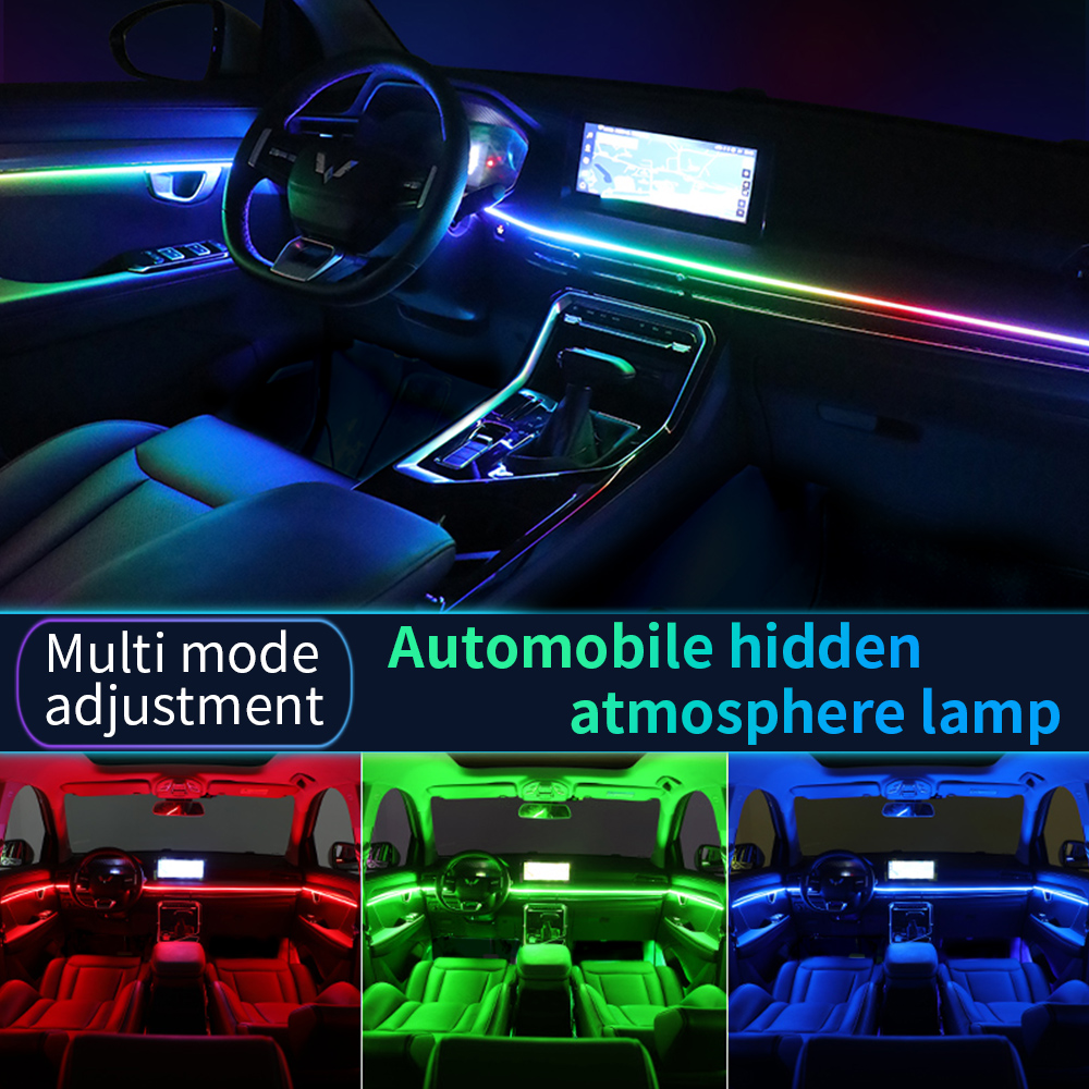RGB LED 자동차 분위기 라이트 심포니 인테리어 장 - Car Dashboard Light Fiber Optic 리뷰 및 가격